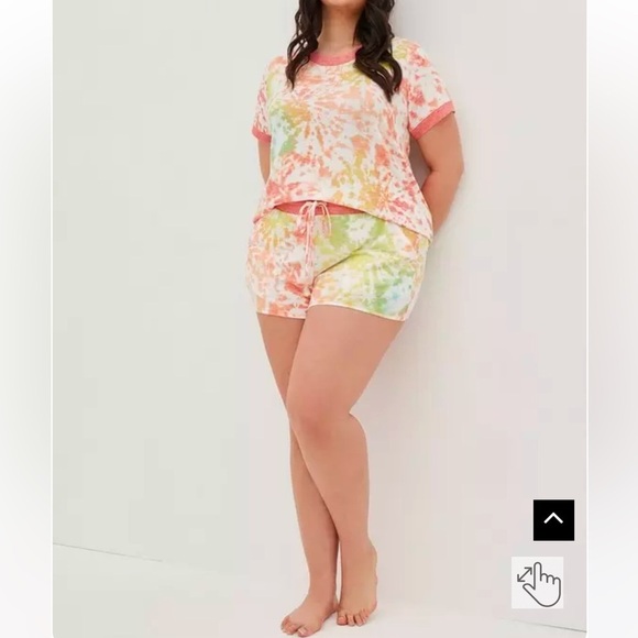 torrid Other - torrid | Women's Tye Dye Colorful  Lightweight Hacci Lounge Set Size 3X